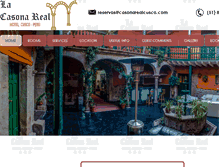 Tablet Screenshot of casonarealcusco.com